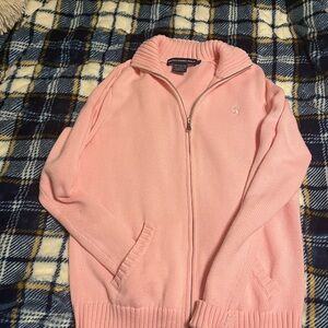 Polo Ralph Lauren pink quarter zip